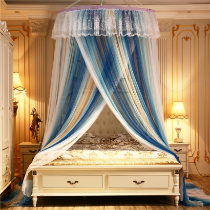 91家纺网 家纺一手货源 找家纺 （总）冉美家纺 2021新款圆顶蚊帐