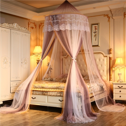 91家纺网 家纺一手货源 找家纺 （总）冉美家纺 2021新款圆顶蚊帐