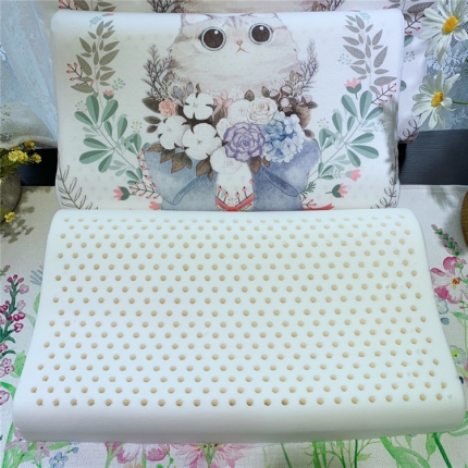 91家纺网 家纺一手货源 找家纺 皇家绅士大阪卡通风乳胶枕成人儿童乳胶枕单人大童乳胶枕头