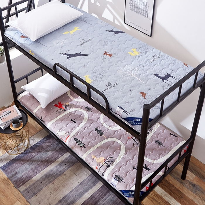 91家纺网 家纺一手货源 找家纺 （总）寐珂家纺 ins网红款新款水洗棉学生床垫厚6cm