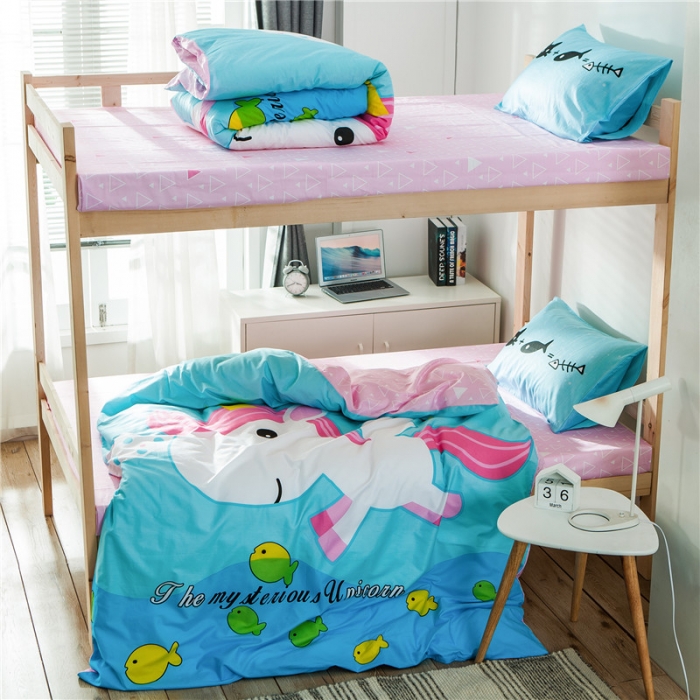 91家纺网 家纺一手货源 找家纺 全棉卡通三件套全棉大版卡通三件套卡通全棉三件套卡通学生三件套