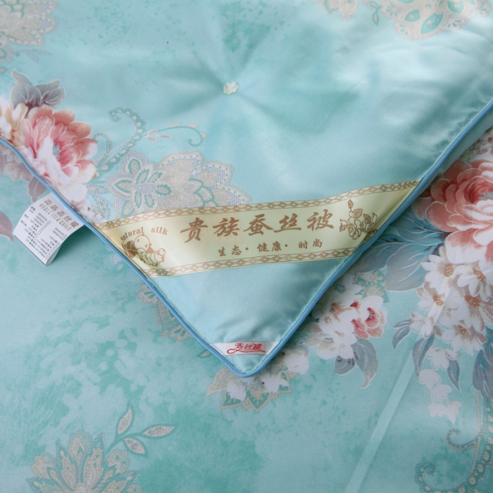 91家纺网 家纺一手货源 找家纺 鑫发家纺 2019新款织锦稠被 虞美人