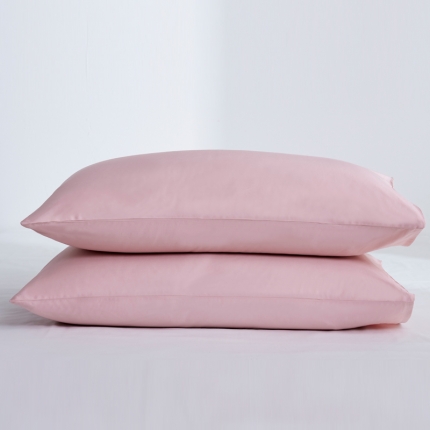 60纯色单品枕套-纯色-奶油粉