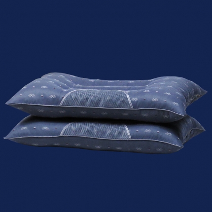 91家纺网 家纺一手货源 找家纺 兴丝露枕芯 磨毛彩条立体枕 枕芯 羽丝枕 网销赠品