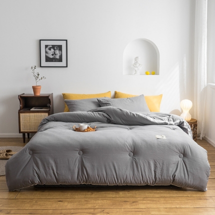 91家纺网 家纺一手货源 找家纺 立奥2023秋冬新品 水洗棉大豆纤维被冬被加厚被子被芯