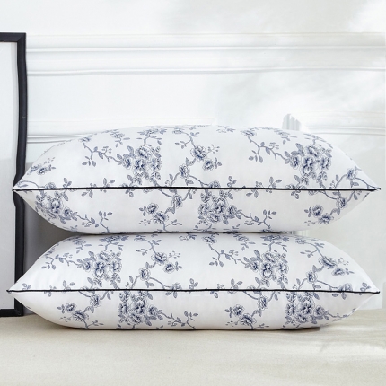 91家纺网 家纺一手货源 找家纺 兴丝露枕芯 磨毛彩条立体枕 枕芯 羽丝枕 网销赠品