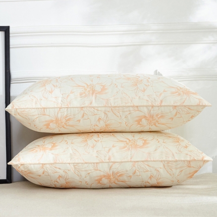 91家纺网 家纺一手货源 找家纺 兴丝露枕芯 磨毛彩条立体枕 枕芯 羽丝枕 网销赠品