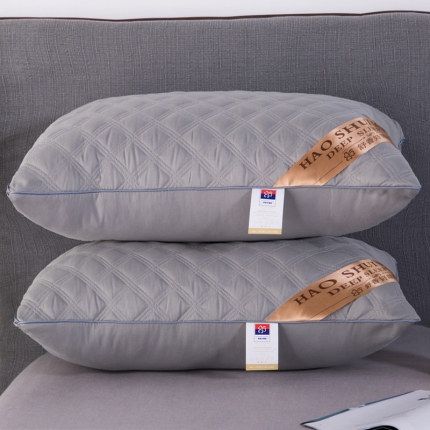 91家纺网 家纺一手货源 找家纺 兴丝露枕芯 磨毛彩条立体枕 枕芯 羽丝枕 网销赠品