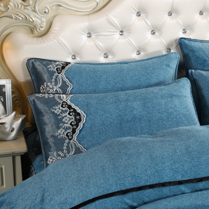 91家纺网 家纺一手货源 找家纺 （总）情恒家纺 2020新款牛奶绒床裙款四件套