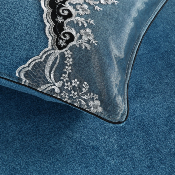 91家纺网 家纺一手货源 找家纺 （总）情恒家纺 2020新款牛奶绒床裙款四件套