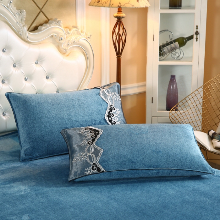 91家纺网 家纺一手货源 找家纺 （总）情恒家纺 2020新款牛奶绒床裙款四件套