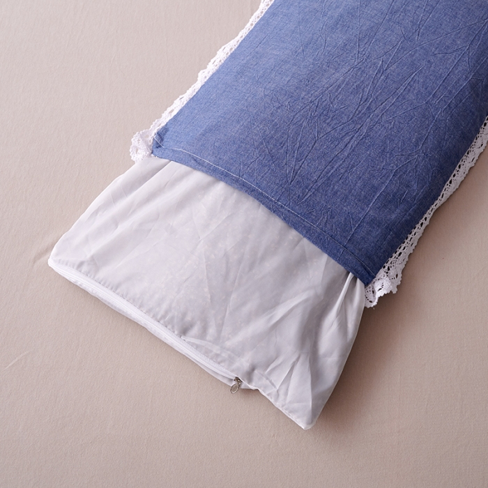 91家纺网 家纺一手货源 找家纺 赛格时代家居 水洗棉儿童全荞麦枕头 枕芯 四叶草