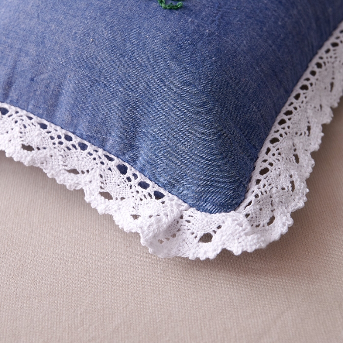 91家纺网 家纺一手货源 找家纺 赛格时代家居 水洗棉儿童全荞麦枕头 枕芯 四叶草