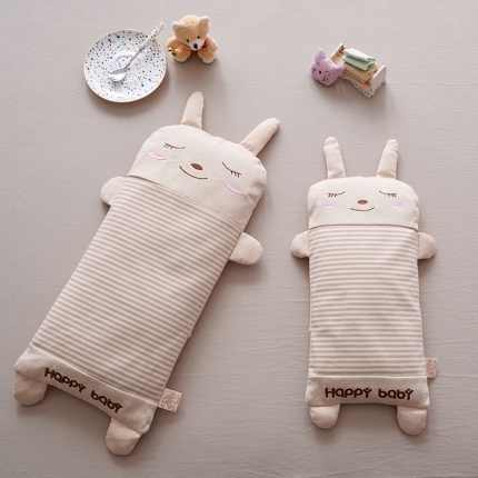 赛格时代家居 全棉针织棉卡通全荞麦枕头枕芯 小兔