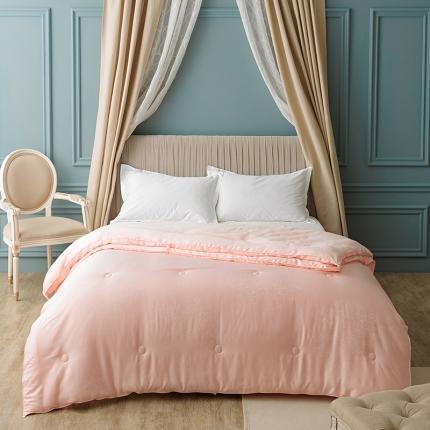 三味舒屋 2019新款至臻提花大豆子母被 玉