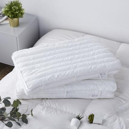 （总）剑桥枕业新款PE管子母枕单人定型舒适柔软护颈枕中枕