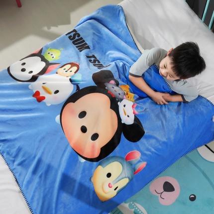 91家纺网 家纺一手货源 找家纺 小芽 2024迪士尼多功能羊羔绒毛毯 索菲亚公主-粉