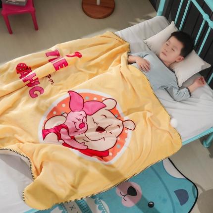 91家纺网 家纺一手货源 找家纺 小芽 2024迪士尼多功能羊羔绒毛毯 索菲亚公主-粉