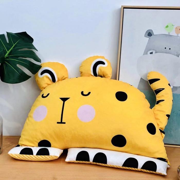 91家纺网 家纺一手货源 找家纺 小芽 2024新款靠垫 可爱虎靠垫