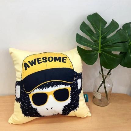 91家纺网 家纺一手货源 找家纺 小芽 2024新款抱枕 潮流女孩1