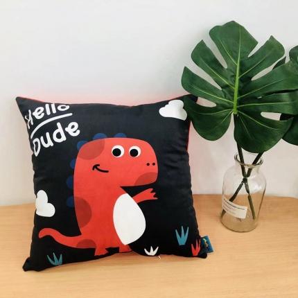 91家纺网 家纺一手货源 找家纺 小芽 2024新款抱枕 潮流女孩1