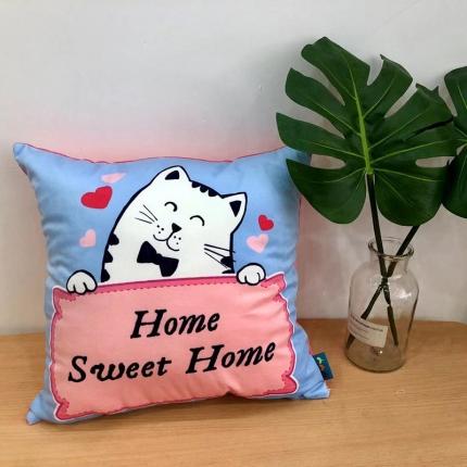 91家纺网 家纺一手货源 找家纺 小芽 2024新款抱枕 潮流女孩1