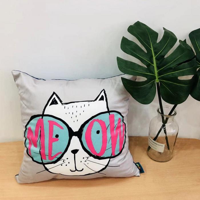 91家纺网 家纺一手货源 找家纺 小芽 2024新款抱枕 大眼兔1