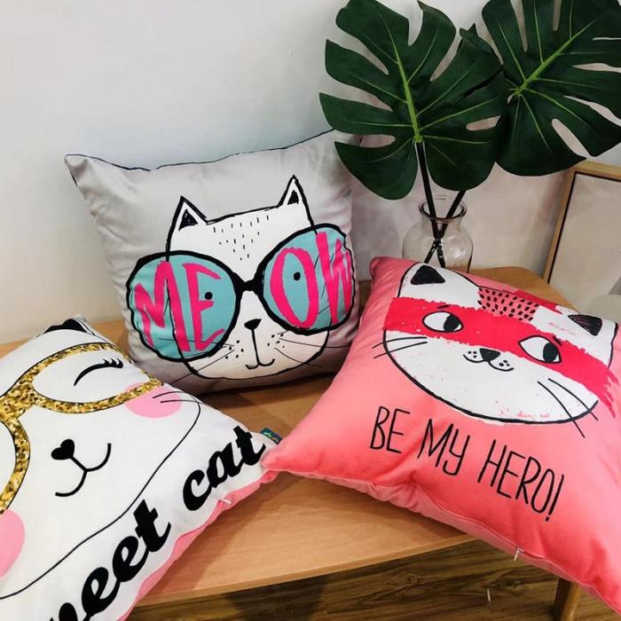 91家纺网 家纺一手货源 找家纺 小芽 2024新款抱枕 大眼兔1