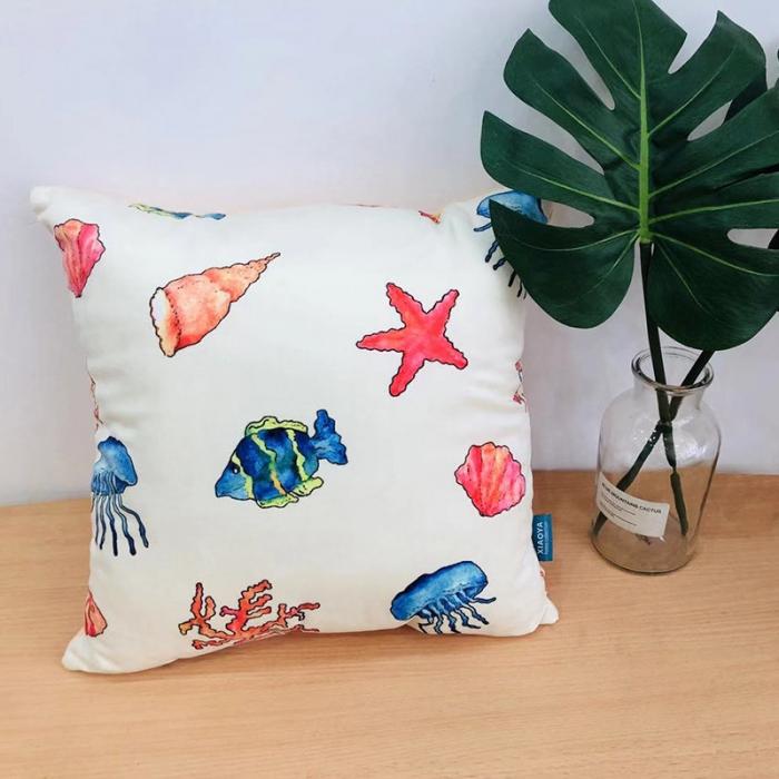 91家纺网 家纺一手货源 找家纺 小芽 2024新款抱枕 好多鱼2