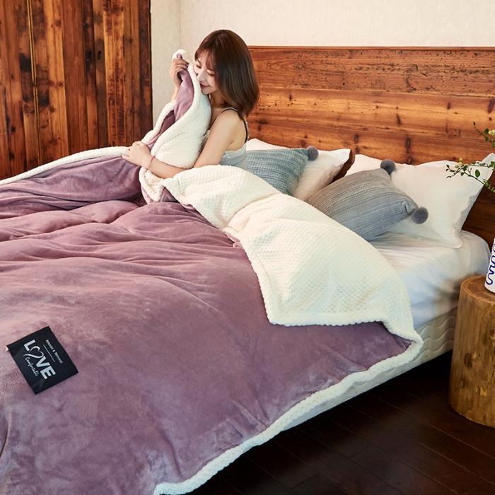 91家纺网 家纺一手货源 找家纺 （总）小燕燕 2022新款多功能可拆洗被子冬被法莱绒被套毯