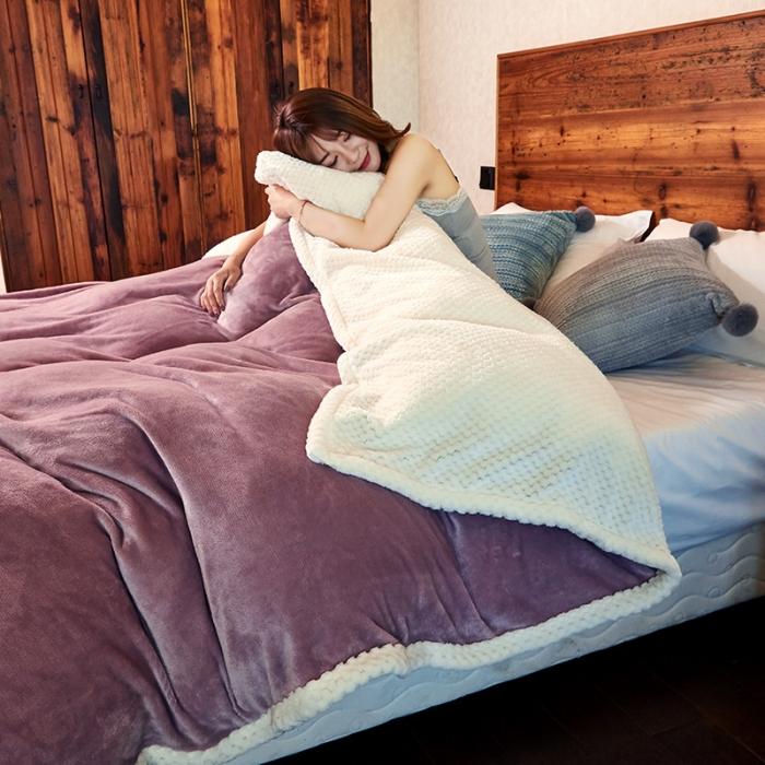 91家纺网 家纺一手货源 找家纺 （总）小燕燕 2022新款多功能可拆洗被子冬被法莱绒被套毯