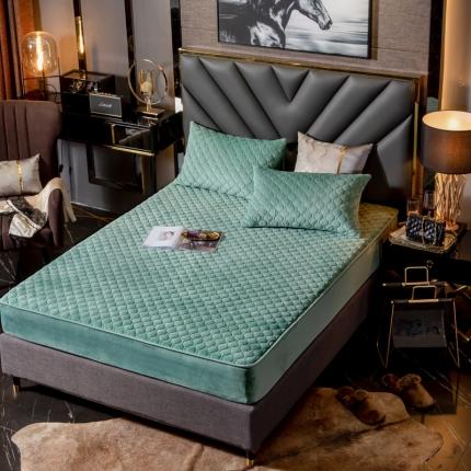 91家纺网 家纺一手货源 找家纺 （总）帅露家纺 2019新款蕾丝保暖绒单床笠