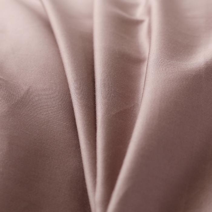 91家纺网 家纺一手货源 找家纺 雲归梦 2019新款60S长绒棉绣花四件套 花漾-豆沙