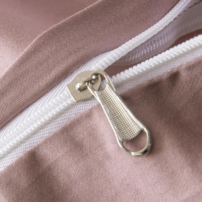 91家纺网 家纺一手货源 找家纺 雲归梦 2019新款60S长绒棉绣花四件套 花漾-豆沙