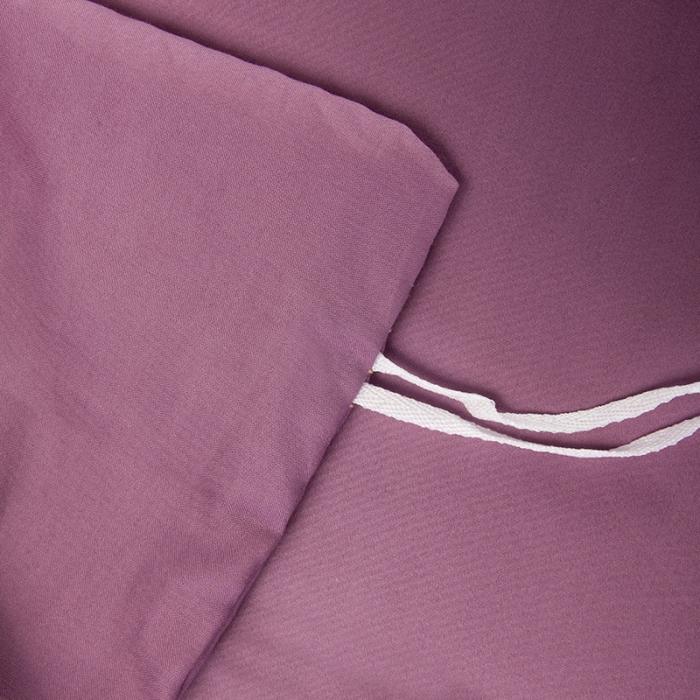 91家纺网 家纺一手货源 找家纺 雲归梦 2019新款60S长绒棉绣花四件套 庭院深深-西梅色