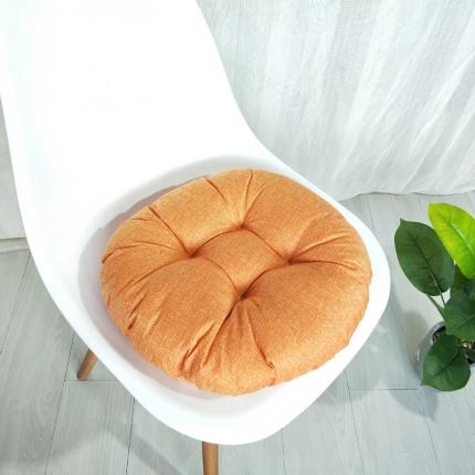 91家纺网 家纺一手货源 找家纺 李帅家居圆款亚麻坐垫棉麻椅子垫蒲团垫子榻榻米垫茶桌椅子垫