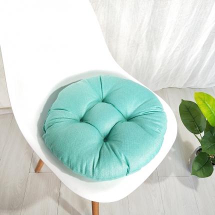 91家纺网 家纺一手货源 找家纺 李帅家居圆款亚麻坐垫棉麻椅子垫蒲团垫子榻榻米垫茶桌椅子垫