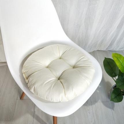 91家纺网 家纺一手货源 找家纺 李帅家居圆款亚麻坐垫棉麻椅子垫蒲团垫子榻榻米垫茶桌椅子垫