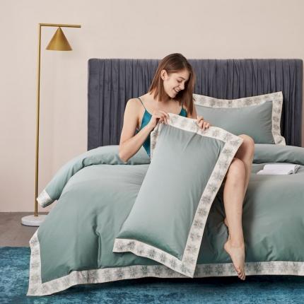 91家纺网 家纺一手货源 找家纺 （总）涞澳家纺 2019新款50绣花四件套洛克系列