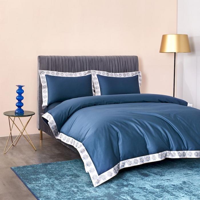 91家纺网 家纺一手货源 找家纺 涞澳家纺 2019新款50绣花四件套洛克系列 洛克兰