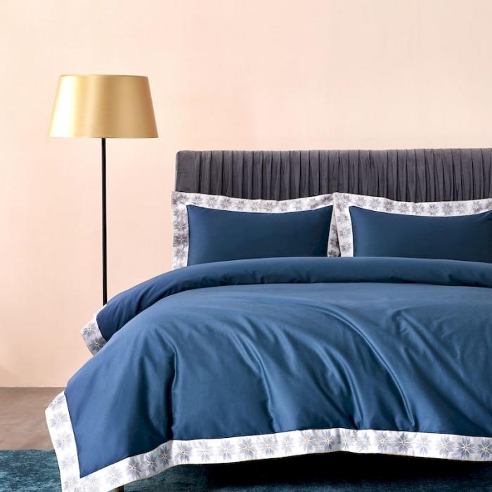 91家纺网 家纺一手货源 找家纺 涞澳家纺 2019新款50绣花四件套洛克系列 洛克兰