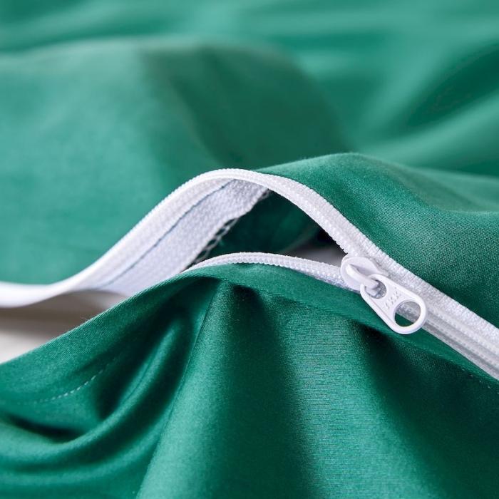 91家纺网 家纺一手货源 找家纺 涞澳家纺 2019新款50绣花四件套洛克系列 洛克绿