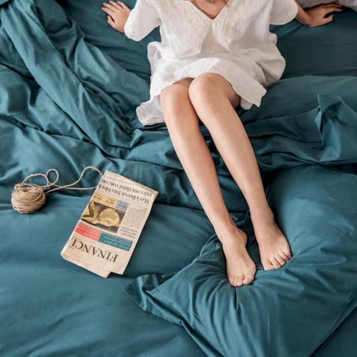 91家纺网 家纺一手货源 找家纺 涞澳家纺 2019新款天丝磨毛四件套 海绿