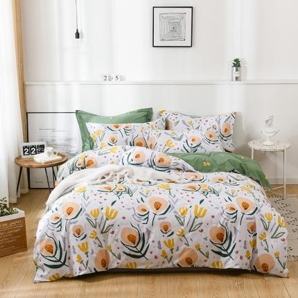 91家纺网 家纺一手货源 找家纺 （总）星期三家纺 2019新款全棉活性四件套（加老板微信有会员价）