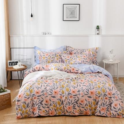 91家纺网 家纺一手货源 找家纺 （总）星期三家纺 2019新款全棉活性四件套（加老板微信有会员价）