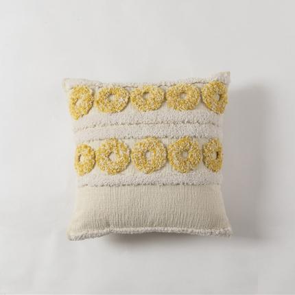 91家纺网 家纺一手货源 找家纺 （总）918家纺 2021丹吉尔ins波西米亚风情簇绒抱枕