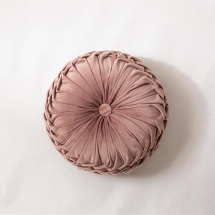 91家纺网 家纺一手货源 找家纺 （总）918家纺 2021欧式轻奢风纯手工圆形坐垫抱枕