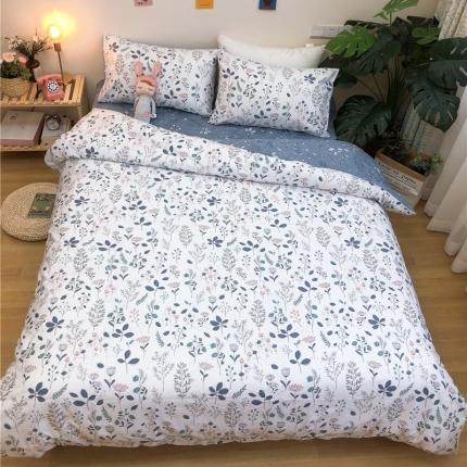 91家纺网 家纺一手货源 找家纺 （总）沐棉家居 2019新款13370全棉小碎花四件套实拍