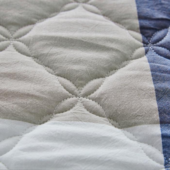 91家纺网 家纺一手货源 找家纺 （总）久典家居 2019新款爆款色织全棉水洗棉夹棉床笠