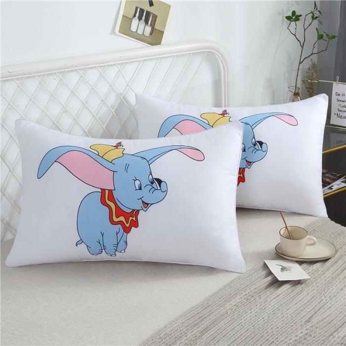 91家纺网 家纺一手货源 找家纺 天意美 磨毛小飞象枕46x72cm一只